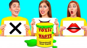 Откуси Лизни или Ничего Челлендж # Фантастические Лайфхаки с Едой от Funny DO Challenge