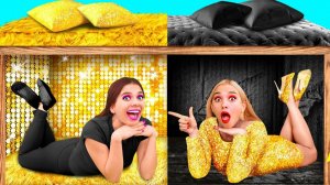 Секретный Домик Под Кроватью # Богатая vs Бедная Лайфхаки для Родителей