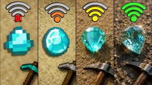 МАЙНКРАФТ ЭКСПЕРИМЕНТЫ СО СЛУЧАЙНЫМ WI-FI (АЛМАЗНАЯ ПОДБОРКА)