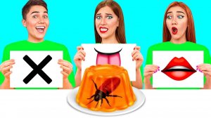 Откуси Лизни или Ничего Челлендж # Кухонные Лайфхаки и Рецепты Funny DO Challenge