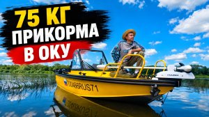 Ловим леща на реке с помощью паноптикса и гиганнского колличества корма