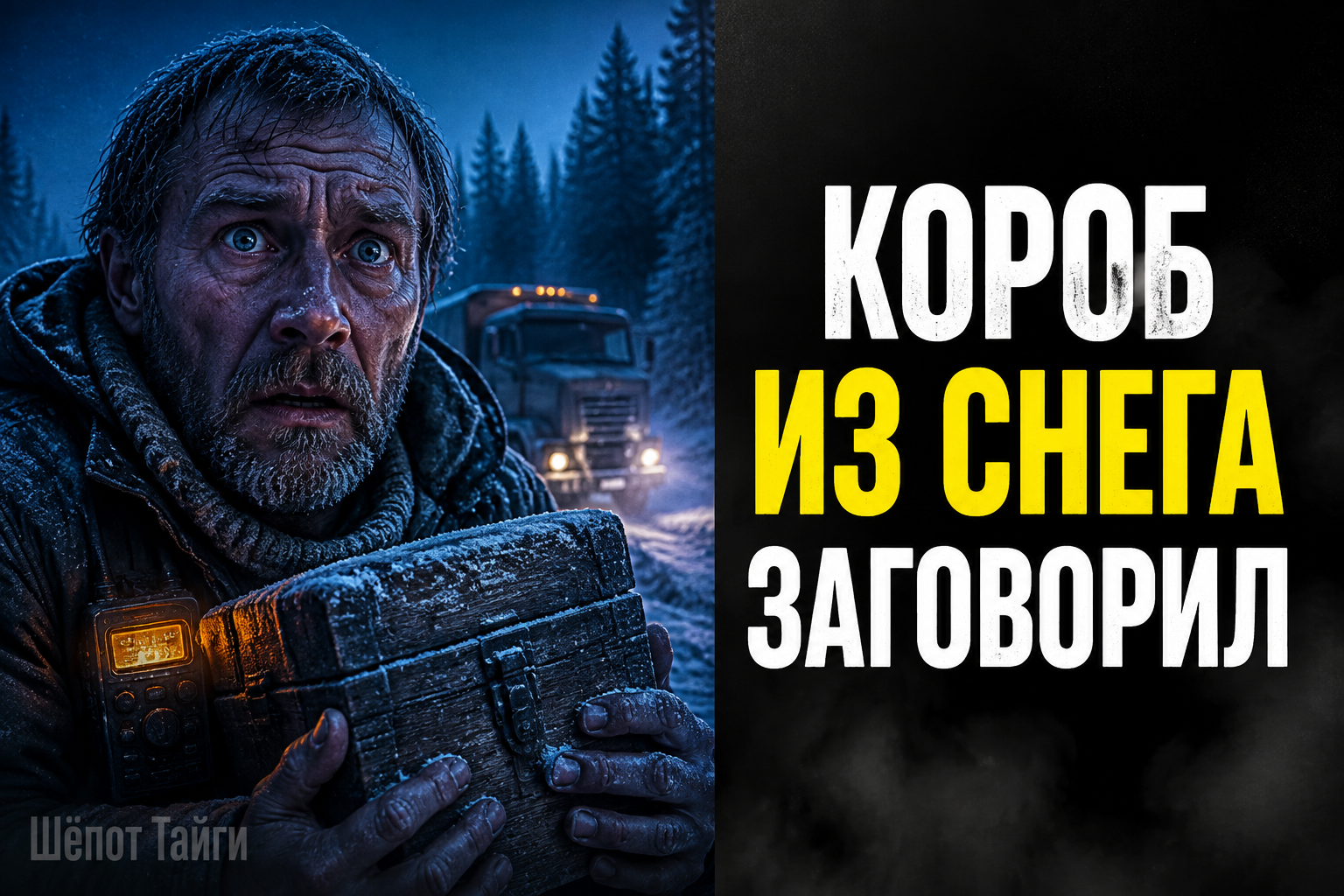 Короб из снега позвал меня по имени