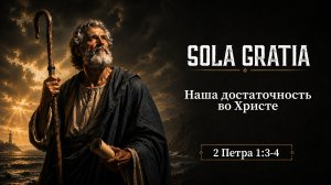Наша достаточность во Христе (2 Петра 1:3-4) | ЦЕРКОВЬ SOLA GRATIA