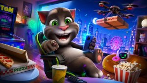 Мой говорящий Том | Гитара | игра #мойговорящийтом #игра