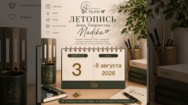 🔊 Летопись Дома Творчества Nadika 🌿 Выпуск 3