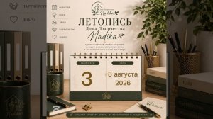 🔊 Летопись Дома Творчества Nadika 🌿 Выпуск 3