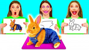 Кто Лучше Нарисует Предмет, Получит Его # Удивительные Креативные Трюки от TeenTeam Challenge