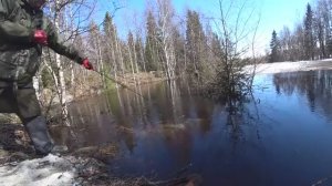РЫБАЛКА В КРАСНОЙ ВОДЕ! КАМЕРА ВСЁ СНЯЛА!