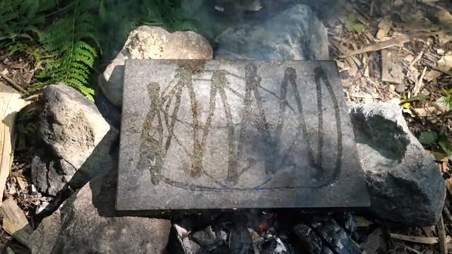 Шотландский завтрак на каменной плите