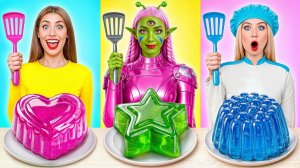 Кулинарный Челлендж с Девушкой-Инопланетянкой _ Безумные Ситуации на Кухне