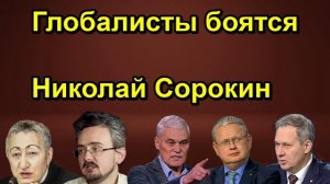 Глобалисты боятся Николай Сорокин