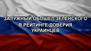 Залужный обошел Зеленского в рейтинге доверия украинцев
