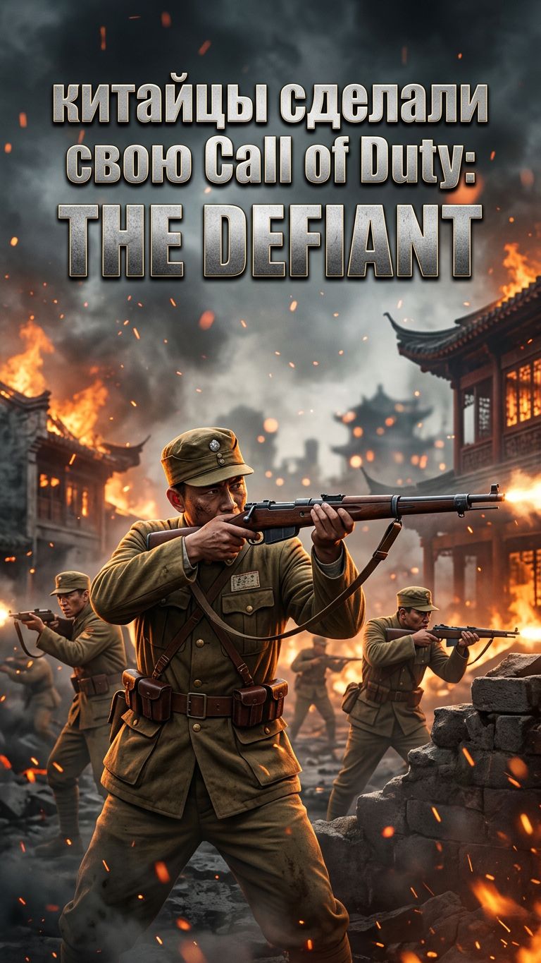 Call Of Duty по-китайски: The Defiant