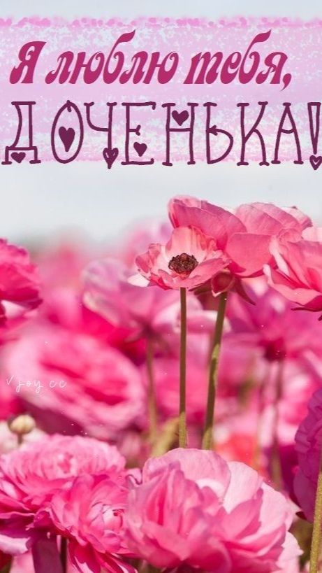 С днем рождения, доченька! Ты — моя радость 💖