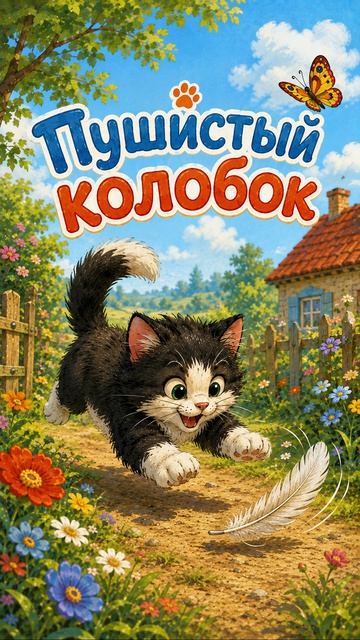 Пушистый колобок