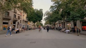 Барселона, Испания - Вечерняя прогулка по городу