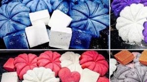 ASMR crush chalk 🌈(только хруст)