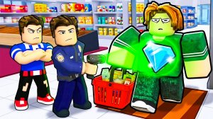 😱 МЫ СТАЛИ ОХРАННИКАМИ В МАГАЗИНЕ В РОБЛОКС