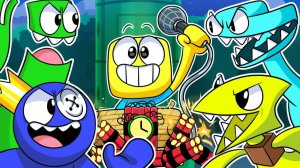 «Радужные цвета» | Rainbow Friends 2 — Официальная песня
