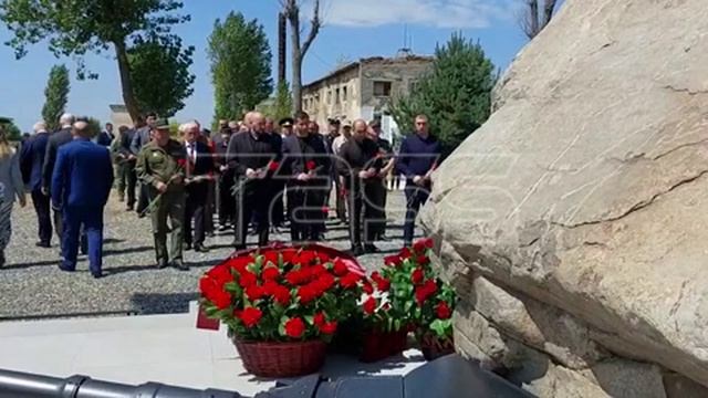 Акция-реквием в годовщину вооруженной агрессии Грузии в Цхинвале