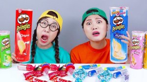 Вызов картофельных чипсов Pringles