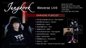 Jung Kook Live Vocal Collection (Weverse) | Playlist 2025