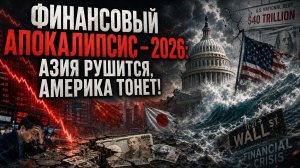 ОНИ ЭТО ЗНАЛИ, НО МОЛЧАЛИ! Крах азиатских бирж обрушит госдолг США – смотрите, пока не удалили!