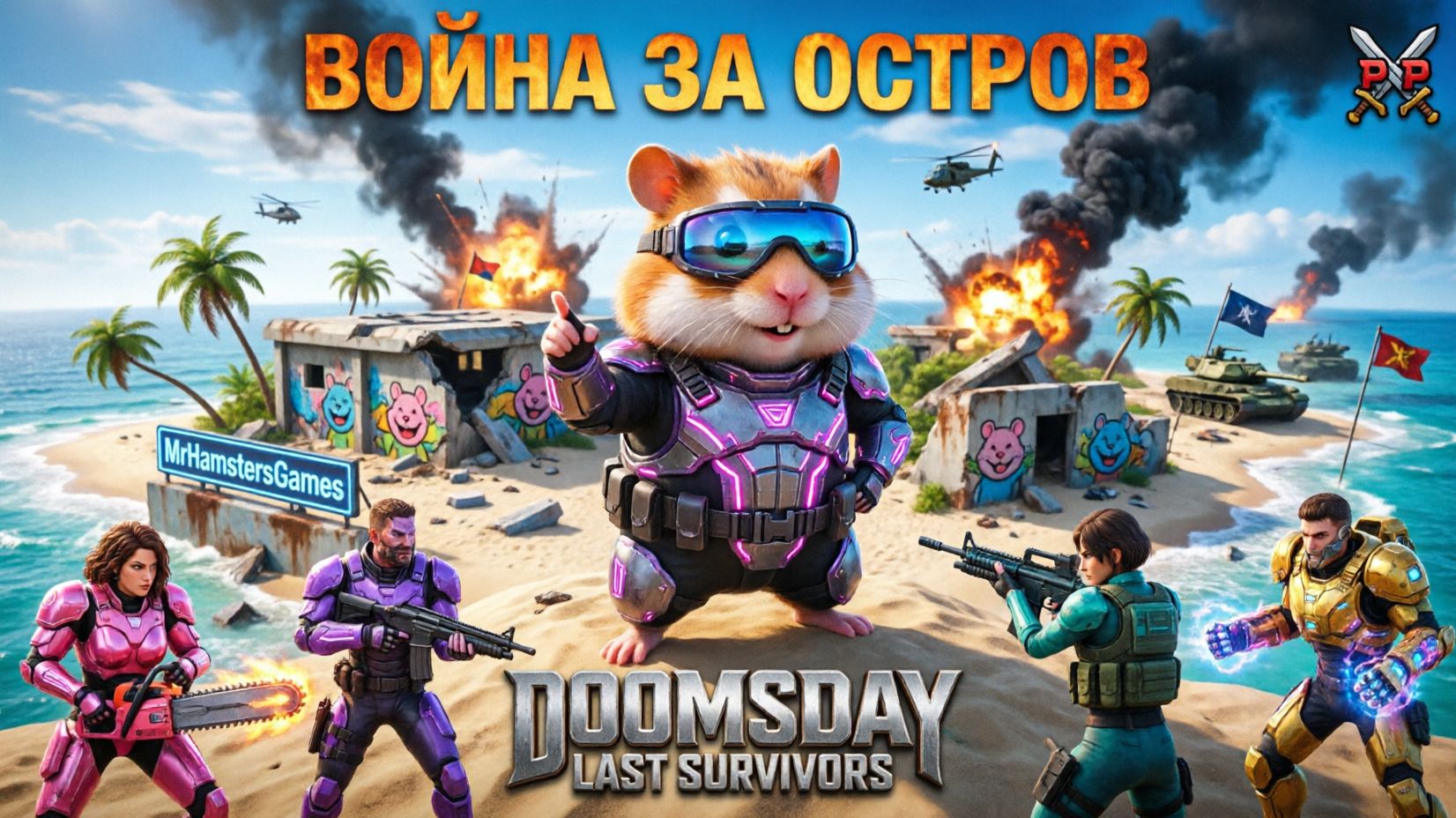 Война за Остров - 2 день | G-102 | Ленивая суббота | Doomsday Last Survivors