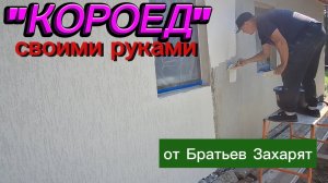 Короед на фасад. Штукатурка фасада