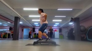 СТЕП АЭРОБИКА ЦЕЛАЯ ТРЕНИРОВКА / STEP AEROBICS