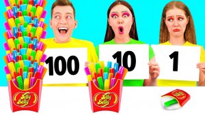 100 Слоев Еды Челлендж _ Смешные Кулинарные Войны