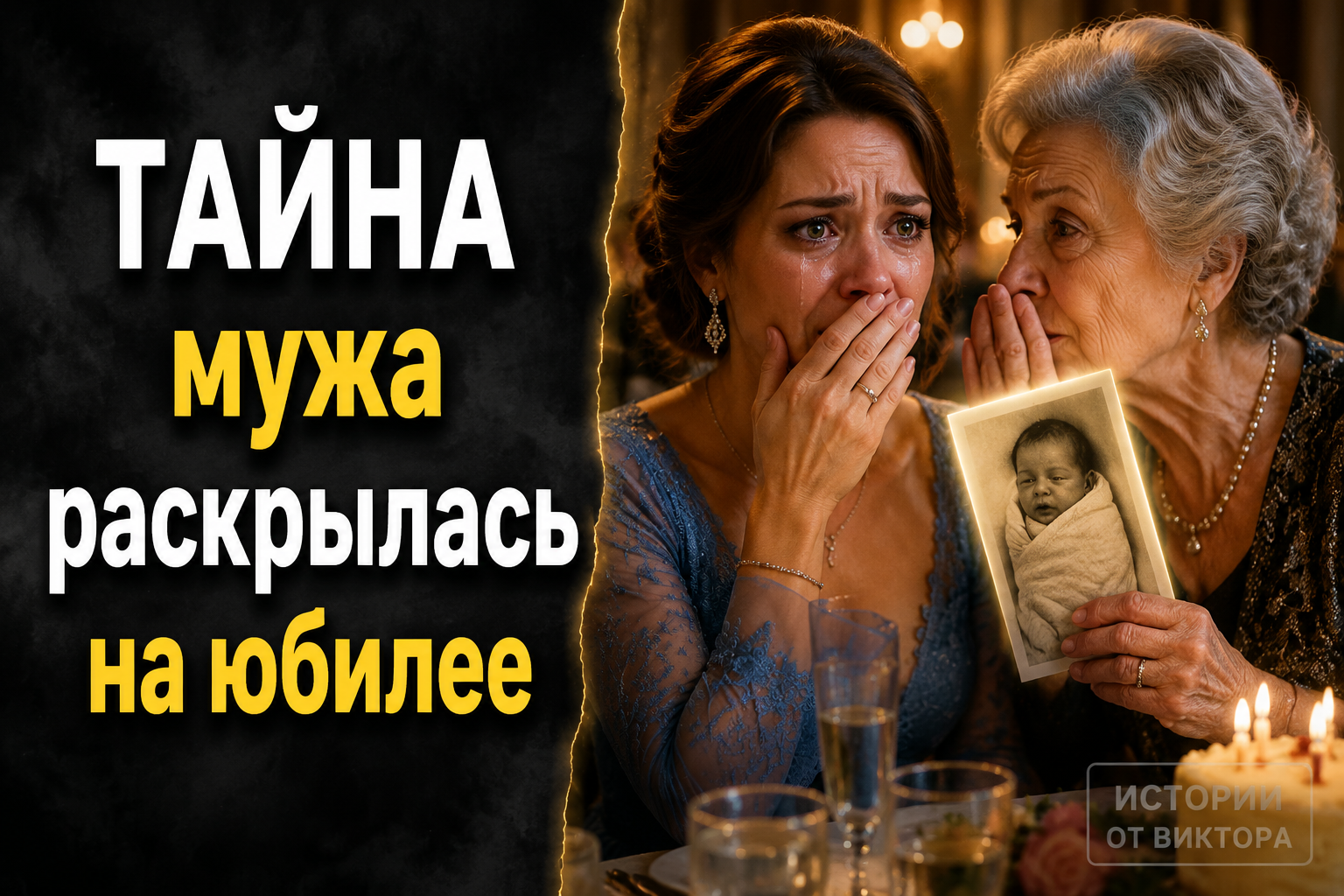 Незнакомка на юбилее раскрыла тайну моей дочери