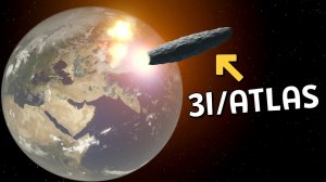 Что, если 3I/ATLAS столкнется с Землей | Universe Sandbox