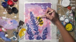 Рисуем пчелу!🐝