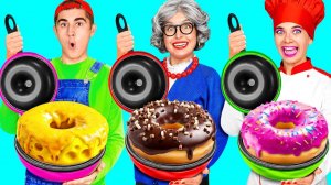 Кулинарный Челлендж# Я против Бабушки # Секретные Лайфхаки и Гаджеты