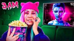 😱 НЕ ВКЛЮЧАЙ ФИЛЬМЫ KPOP DEMON HUNTERS В 3:00 НОЧИ!!! 🤫❌ Проклятый экран у нас дома!