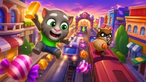 Том,бег за кофетами #игра