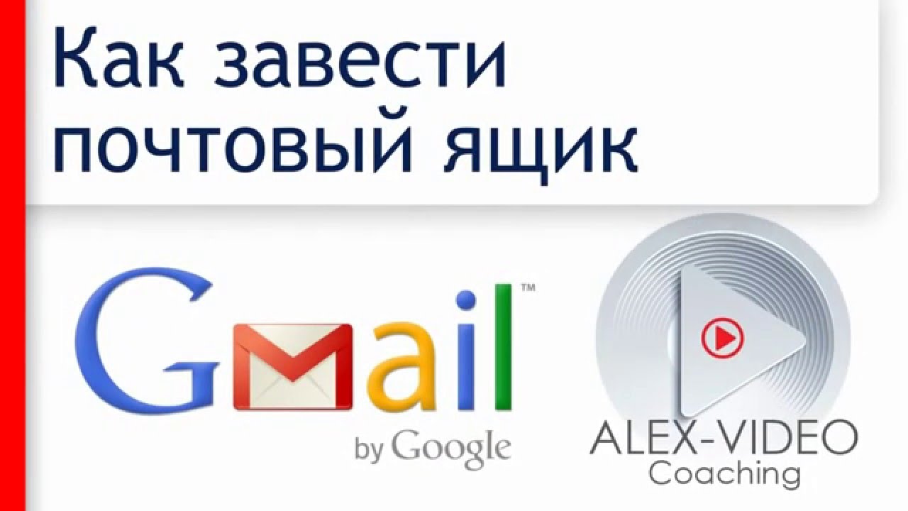 Как создать почтовый ящик @gmail Com Почта Gmail Аккаунт Гугл Google