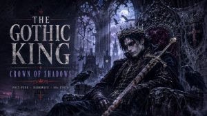 21. The Gothic King - Crown Of Shadows _ Darkwave Post-Punk Anthem _ Official Audio