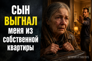 Сын выставил меня из собственной квартиры