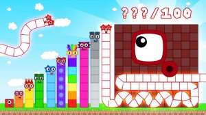 NUMBERBLOCKS ЗМЕЙКА: СТАНЬ САМЫМ БОЛЬШИМ И ВЫСОКИМ БЛОКОМ ｜ АНИМАЦИЯ ИГРЫ