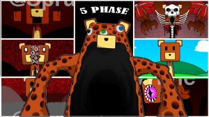 МОЙ СПРУНКИ ОС: БААРЕН СИ ИТЕР ИЗ SUPER BEAR ADVENTURE (ФАЗА 1-7) | ХОРРОР ЭВОЛЮЦИЯ