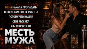 ЖЕНА НАЧАЛА ПРОПАДАТЬ ПО ВЕЧЕРАМ ПОСЛЕ РАБОТЫ ПОТОМУ ЧТО НАШЛА СЕБЕ МУЖИКА Я БЫЛ ЗОЛ I МЕСТЬ МУЖА