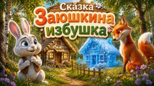Заюшкина избушка 🐰 Лиса выгнала Зайца из дома! | Русская народная сказка