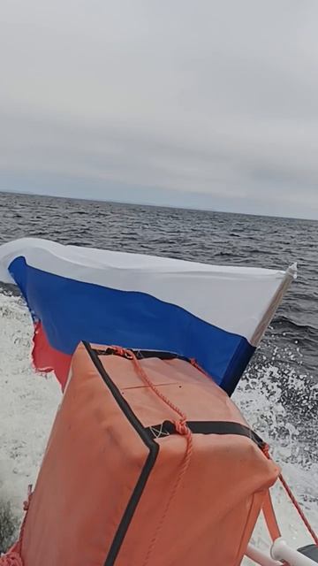 На катере по Ладожскому озеру