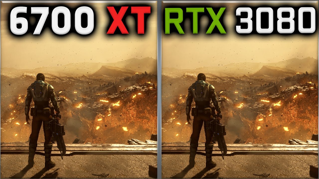 RX 6700 XT Vs RTX 3080 Benchmark – 59 Tests