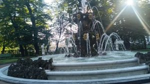 Фонтаны в Летнем саду Санкт Петербурга. 08.08.26
