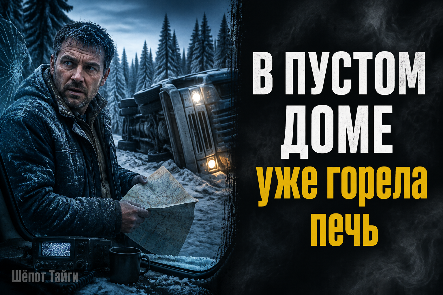 Карта из разбитого грузовика привела меня в тайгу