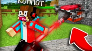 ДРОН ГРИФЕРА ПЫТАЕТСЯ УНИЧТОЖИТЬ НАШУ ДЕРЕВНЮ В МАЙНКРАФТ Компот Minecraft