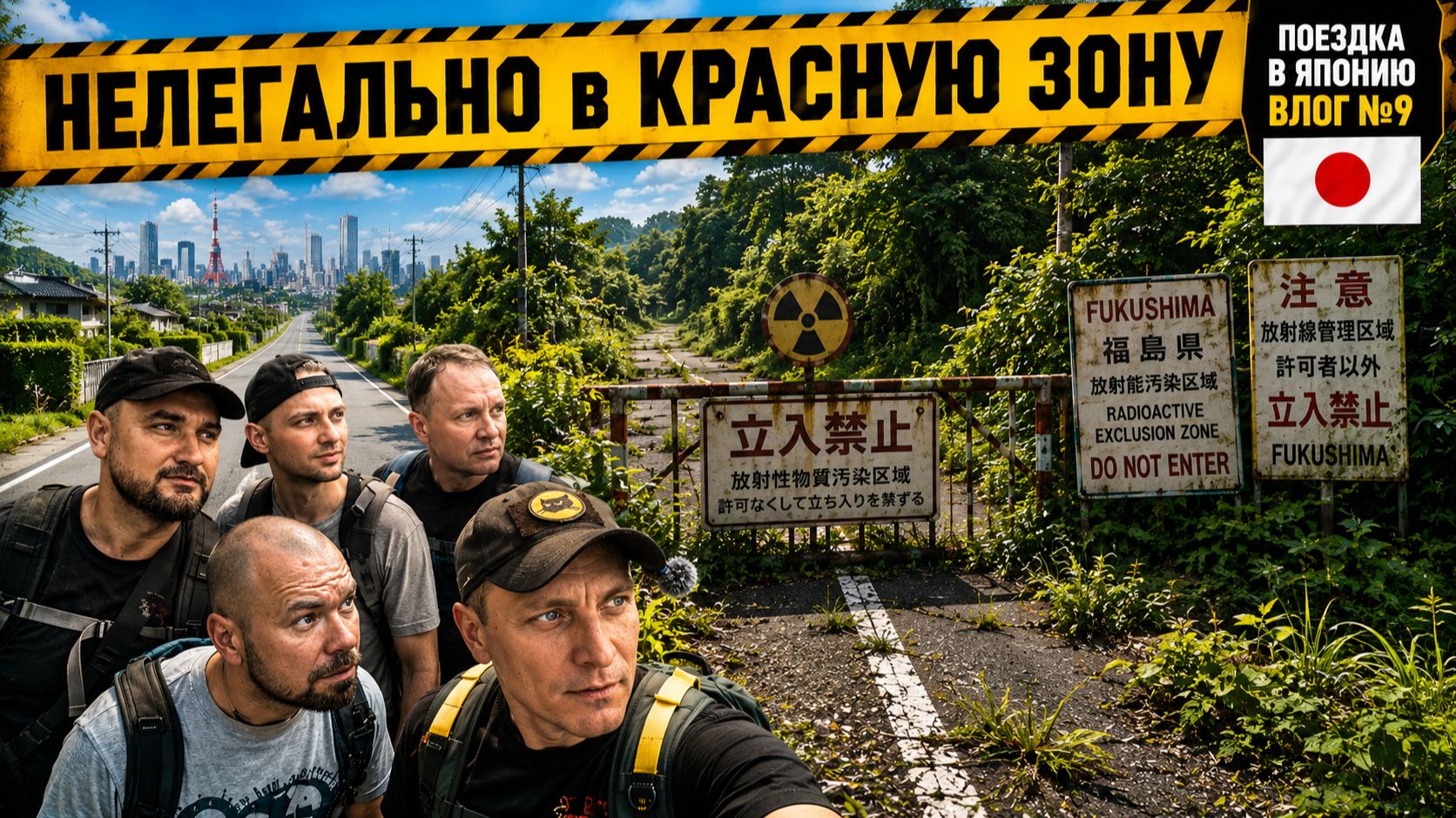 Идём в КРАСНУЮ ЗОНУ ФУКУСИМЫ | 9ая серия